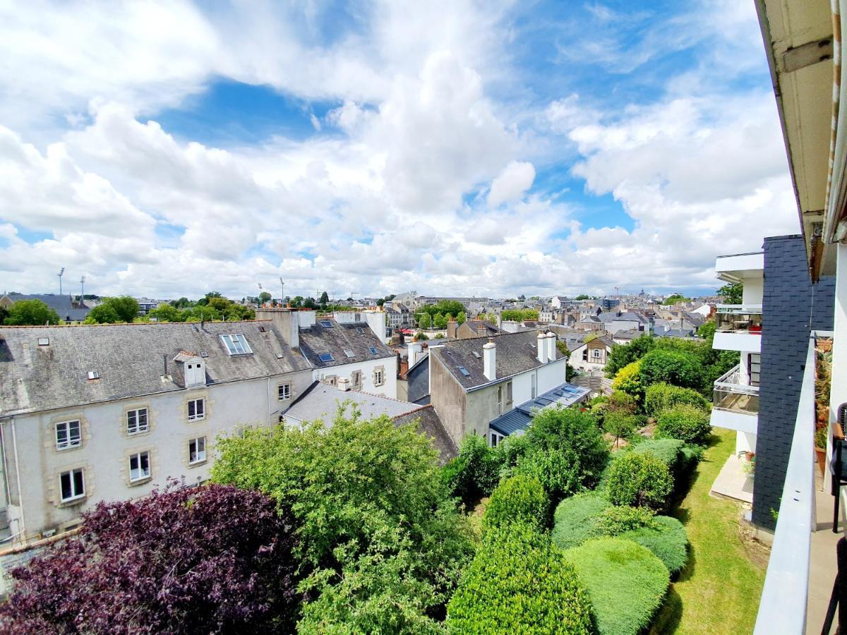 Grand Appartement De Standing Avec Terrasse Vue Port Au Centre De Vannes Exterior foto
